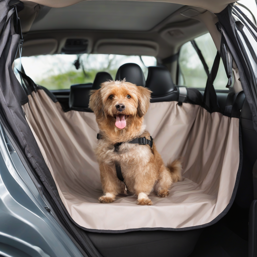 Vanntett bilsetetrekk for hund